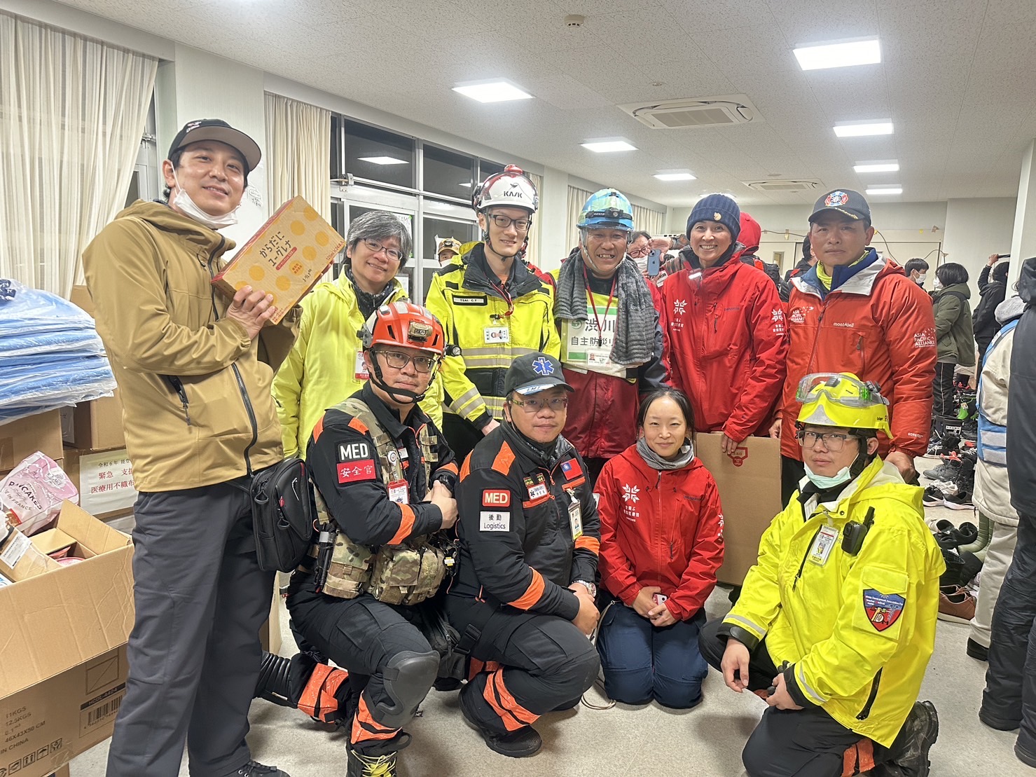 【令和6年能登半島地震】台湾から支援チームが駆けつけてくれました