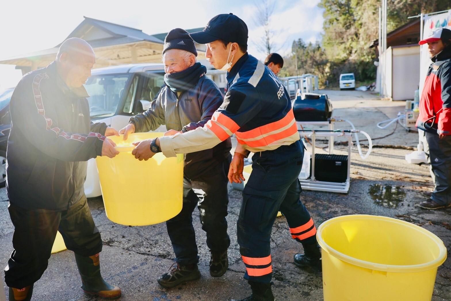 【令和6年能登半島地震】“ラストワンマイル”の支援。一秒でも早く、被災者に水を届ける