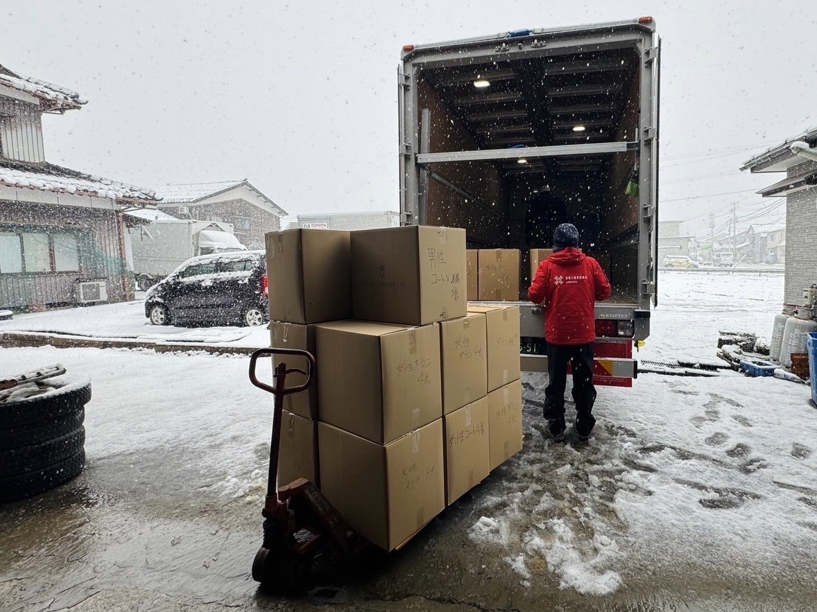 【企業連携】雪の被災地に「あたたかさ」を届ける ユナイテッドアローズ様との能登半島地震支援